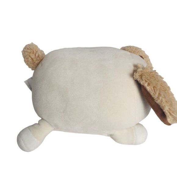 Squishmallow Harrison the Dog Plush Sleeping Dog 8" Soft Toy Beige & Brown - Picture 5 of 6